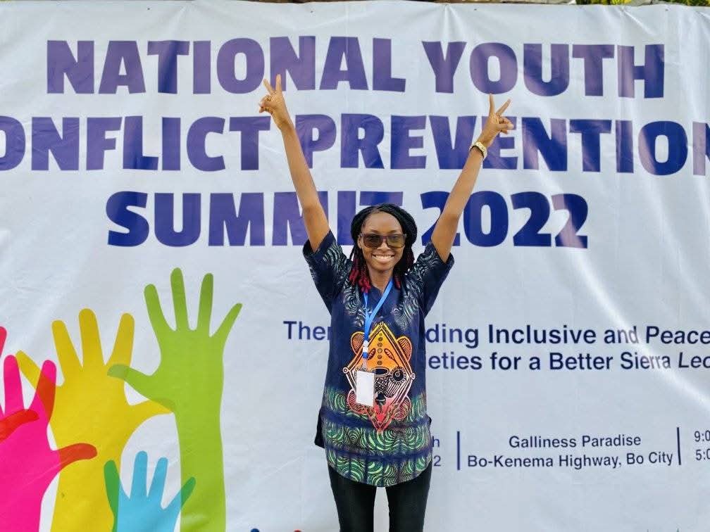 Delegates at the National Youth Conflict Prevention Summit 2022
