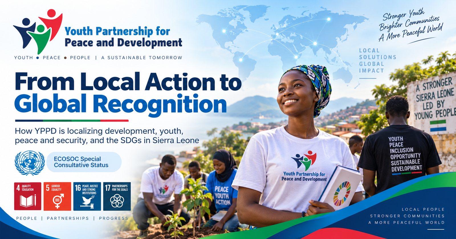 From Local Action to Global Recognition: How YPPD Is Localizing Development, Youth, Peace and Security in Sierra Leone